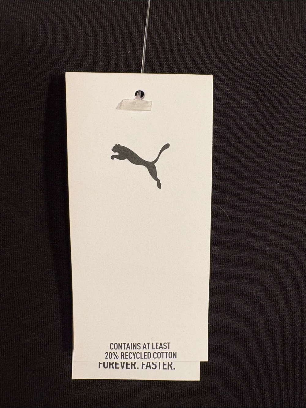 Puma Black Maxi Dress with White Trim and Slit on One Side - Picture 4 of 8